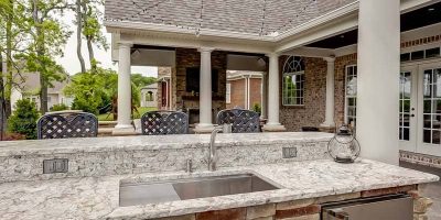 Newly renovated outdoor area done by RSU contractors the best bathroom and kitchen residential/commercial contractors in Brentwood, Franklin, and Murfreesboro, TN.