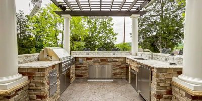 Newly renovated outdoor area done by RSU contractors the best bathroom and kitchen residential/commercial contractors in Brentwood, Franklin, and Murfreesboro, TN.