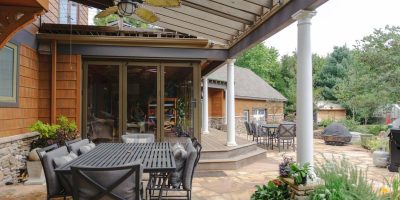 Newly renovated outdoor area done by RSU contractors the best bathroom and kitchen residential/commercial contractors in Brentwood, Franklin, and Murfreesboro, TN.