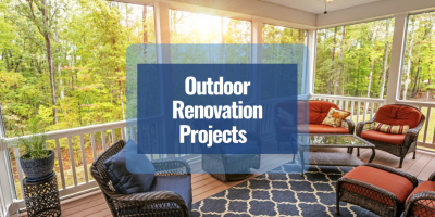 Newly renovated outdoor area done by RSU contractors the best bathroom and kitchen residential/commercial contractors in Brentwood, Franklin, and Murfreesboro, TN.