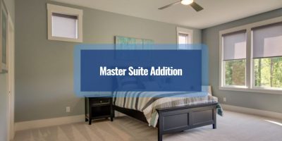 spacious master bedroom that is newly renovated by RSU contractors the best bathroom and kitchen residential/commercial contractors in Brentwood, Franklin, and Murfreesboro, TN.