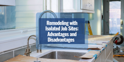 image of residential kitchen undergoing a remodel