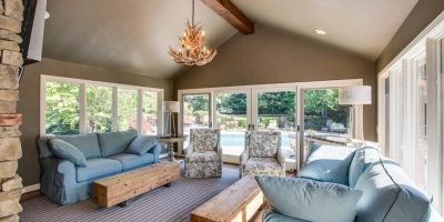 Newly renovated sunroom done by RSU contractors the best bathroom and kitchen residential/commercial contractors in Brentwood, Franklin, and Murfreesboro, TN.